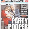 NY Post Congratulates Bill & Hillary Clinton As Only They Can